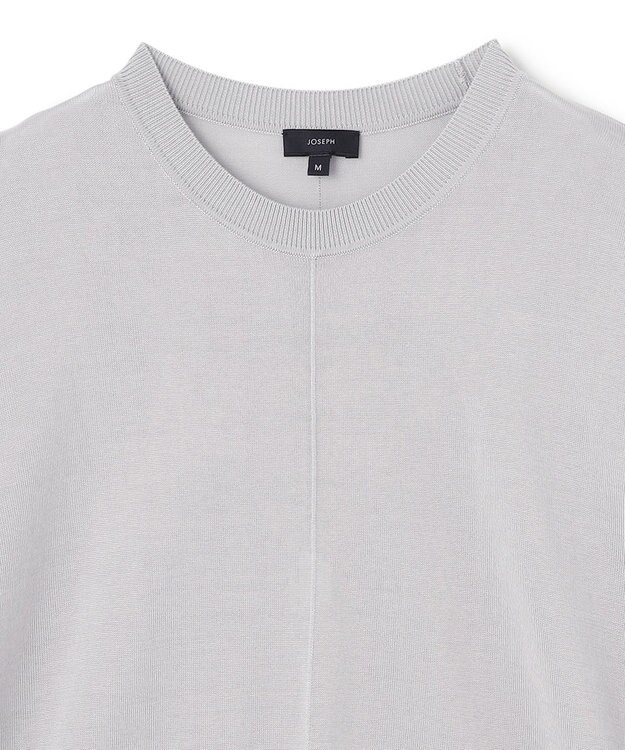 JOSEPH テンセルビスコース　ニットTEE Grey