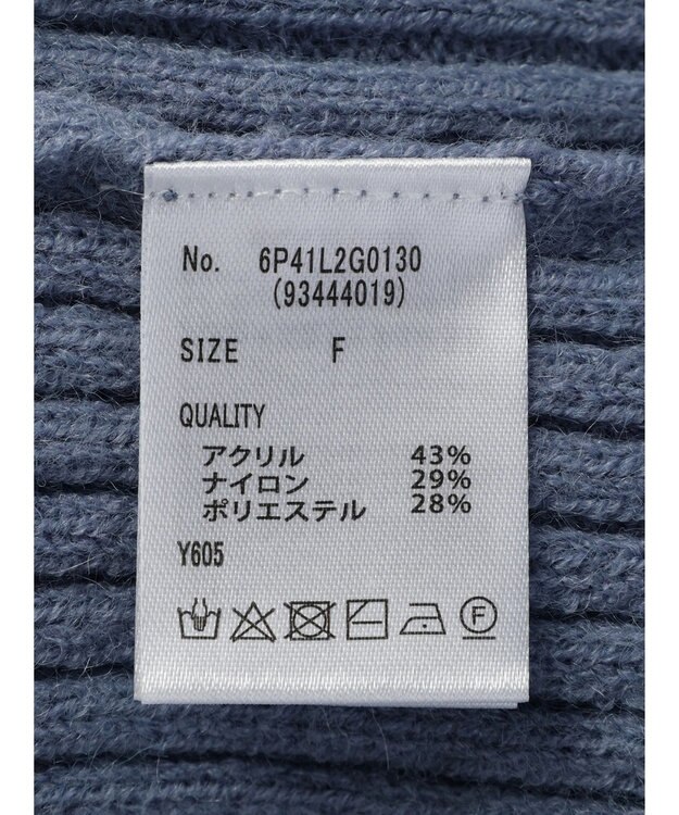 Green Parks ・Ｐｅｔｉｔ　Ｆｌｅｕｒ　Ｖネックラインニットチュニック Blue