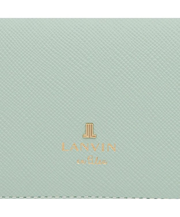LANVIN en Bleu リュクサンブール 口金二つ折り財布 ミント