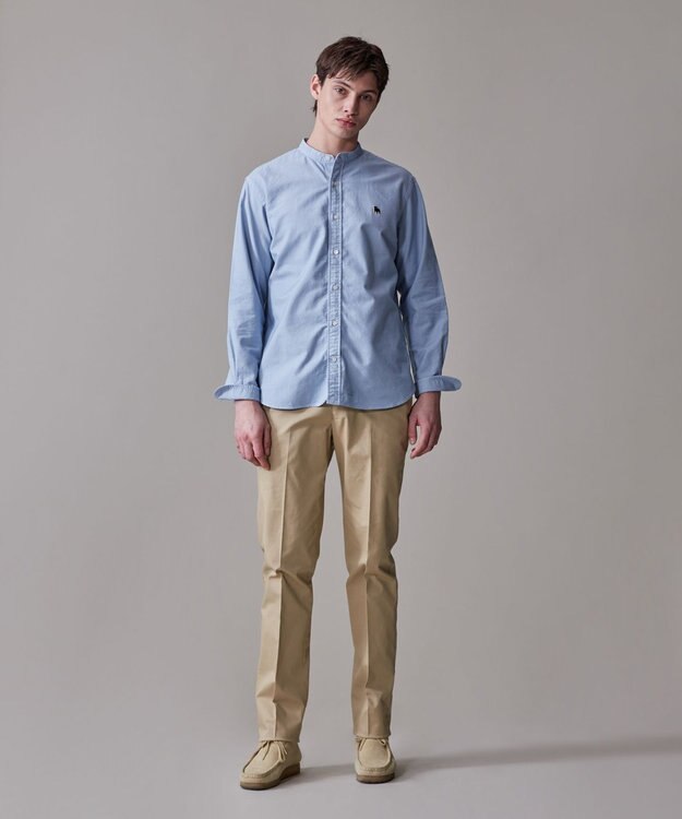 J.PRESS MEN 【IVY COLLECTION】【毎シーズン大好評】バックブル オックスガーメントダイ シャツ サックスブルー系