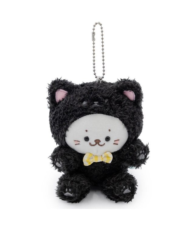 Mother garden しろたん 猫キーホルダー 《黒ねこ》 単品 黒ねこ