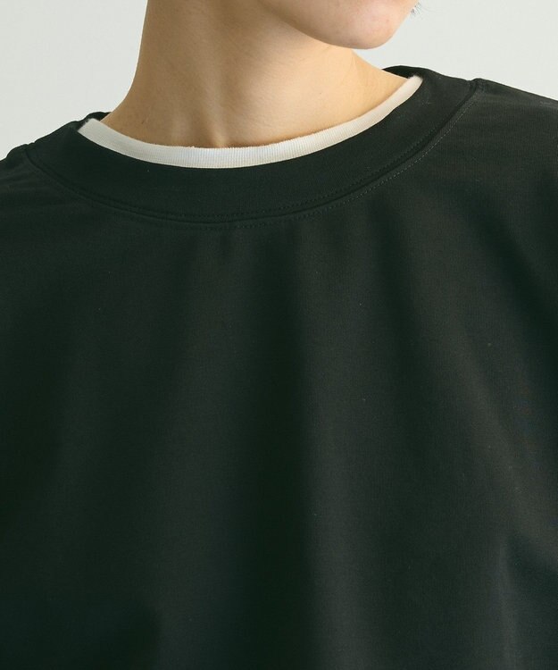 Green Parks ａ．バックレースアップスウェット Black