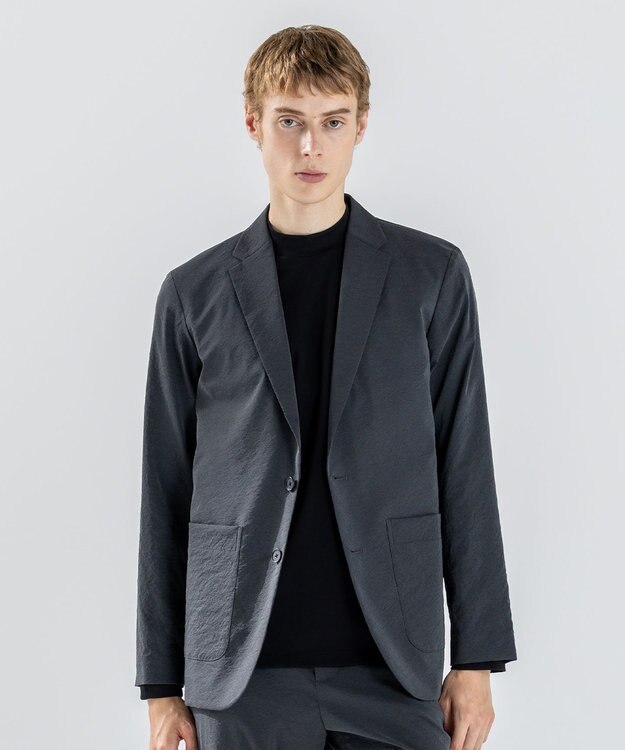 JOSEPH HOMME 新素材【ストレッチ】グレインウェーブストレッチ     ジャケット グレー系