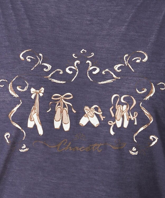 Chacott Ｔシャツ ネイビー