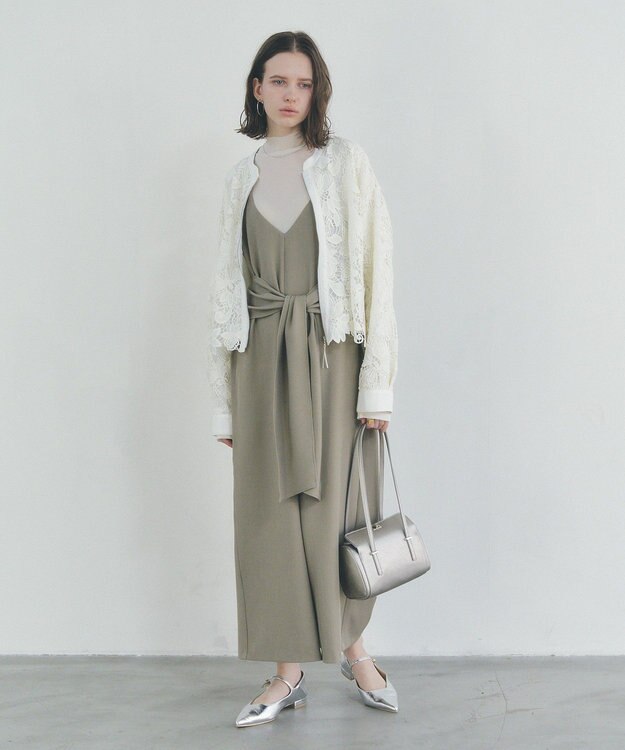 YECCA VECCA マルチwayキャミオールインワン Gray Beige