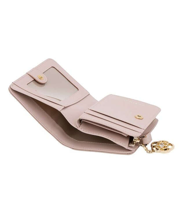 CLATHAS ペーシュ ミニ財布 ペールピンク
