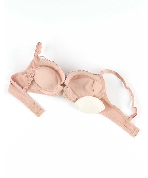 AMPHI ブラジャー ショーツセット まる胸メイク WEB限定カラーあり 【ブラショーツセット】 上下セット ブラ BCC224 アンフィ／ワコール オレンジ