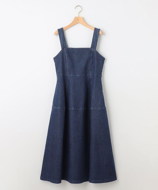 組曲 ライトデニム ジャンスカ ネイビー系