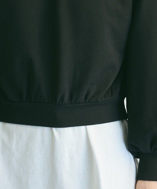 Green Parks ａ．バックレースアップスウェット Black