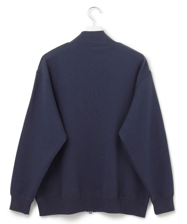 J.PRESS YORK STREET 【UNISEX】ジャージ MA-1 ジップカーディガン ネイビー系