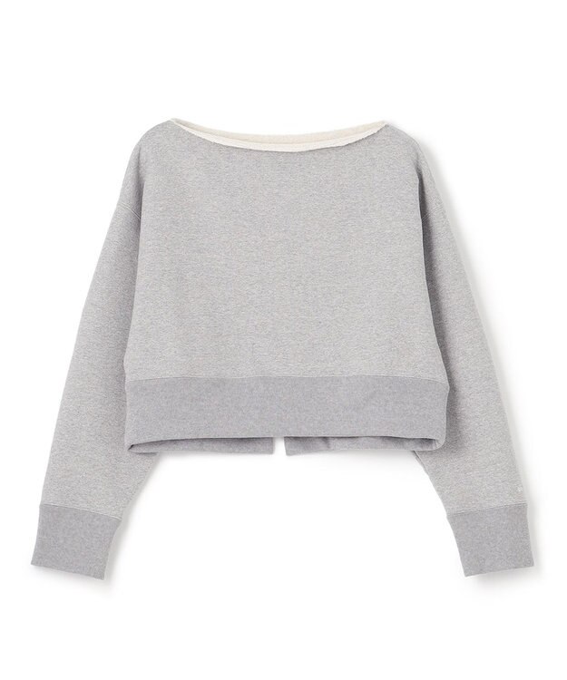 uncrave スウェット ショートトップス（uncrave WHITE） ミッドグレー