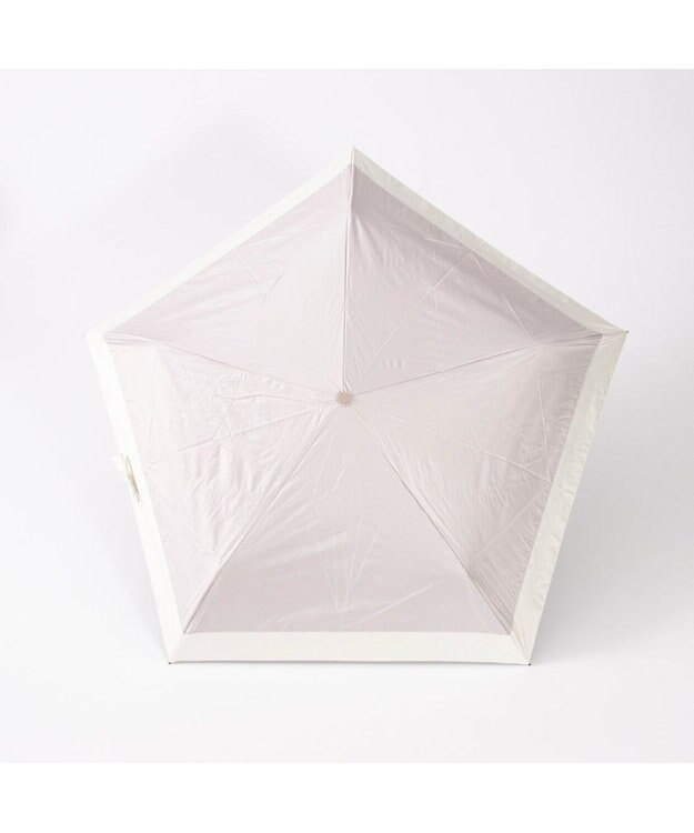 UNBILLION カシュネ cachenez / 【晴雨兼用】【日傘】 【UV カット率99.999.9％以上】PU軽量無地バイカラーミニ折りたたみ傘 ダークベージュ