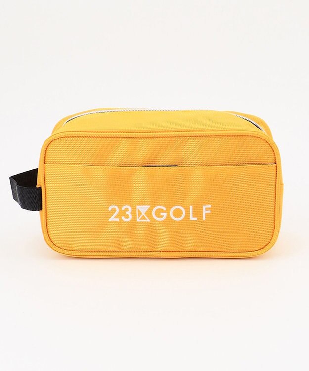 23区GOLF 【雑貨】【ユニセックス】ポーチ イエロー系