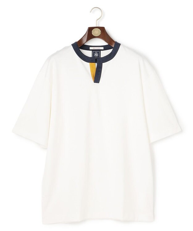 J.PRESS MEN 【J.PRESS ORIGINALS】Bright Jersey Regatta T-Shirt / Japan Made ホワイト系