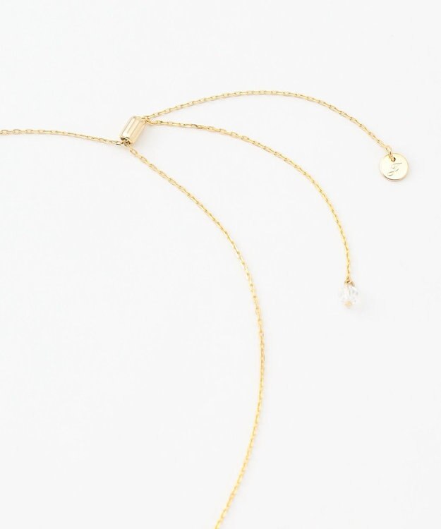 自由区 プレシオサクリスタル ネックレス ゴールド