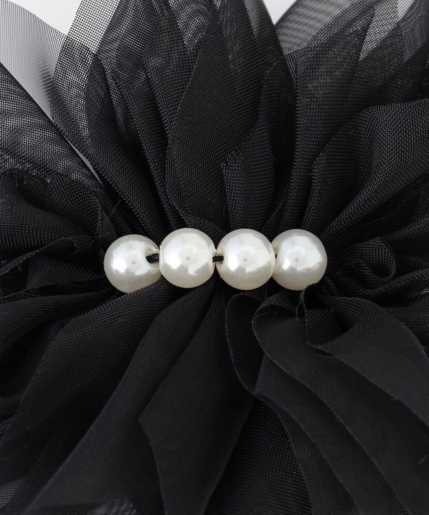 ANY 【2WAY】コサージュヘアクリップ ブラック