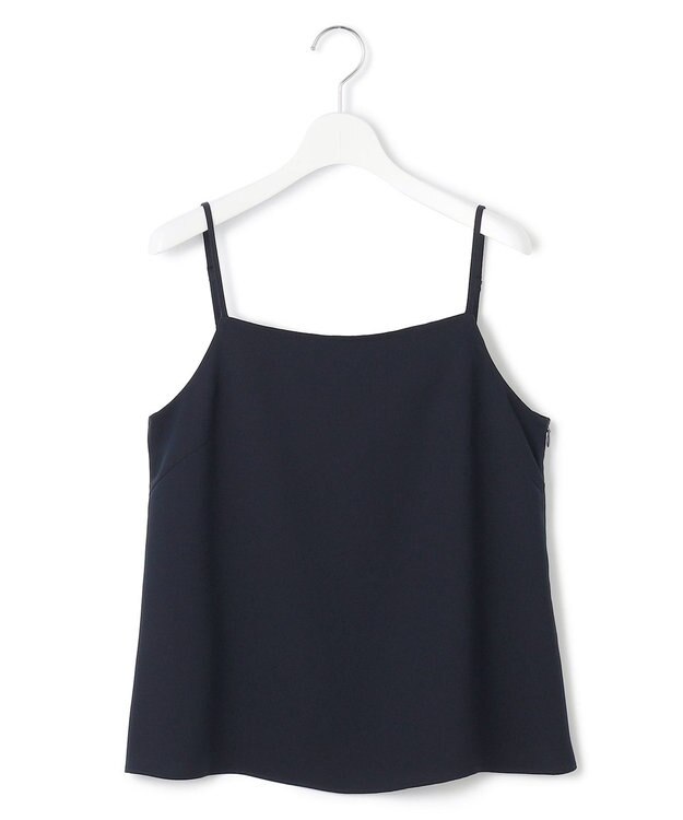 23区 S 【吸水速乾/UVカット/接触冷感】ストレッチジョーゼット キャミソール ネイビー系