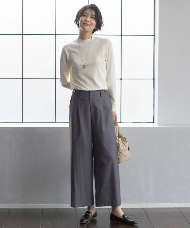 J.PRESS LADIES ビット ローファーシューズ ブラック系