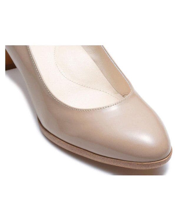 REGAL FOOT COMMUNITY 【リーガルレディース】F14J プレーンパンプス パンプス ベージュエナメル