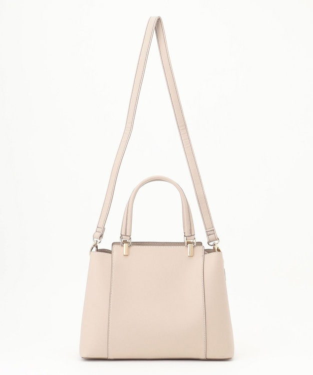 ANY SIS 【2WAY】ノーブルミディトート バッグ ベージュ