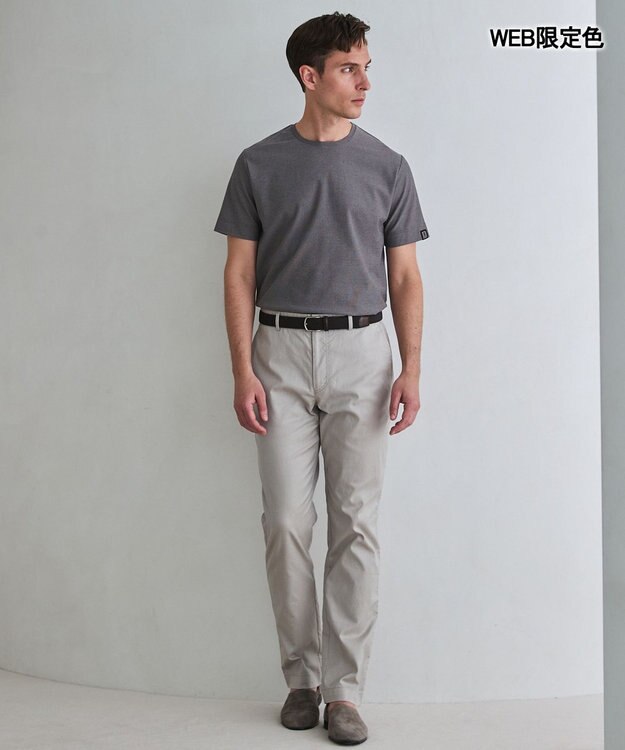 GOTAIRIKU キングサイズ登場【サラサラ/高通気】仕事で着られる 鹿の子 BIZ Tシャツ ダークブラウン/WEB限定/26年新色