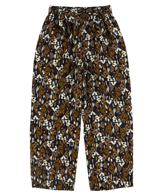 Green Parks アート柄イージーパンツ Purple