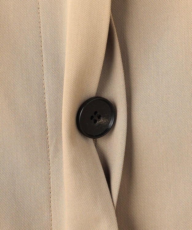 UNFILO 【昨年即完！春の売れ筋1位コート】Aライン スプリングコート キャメル