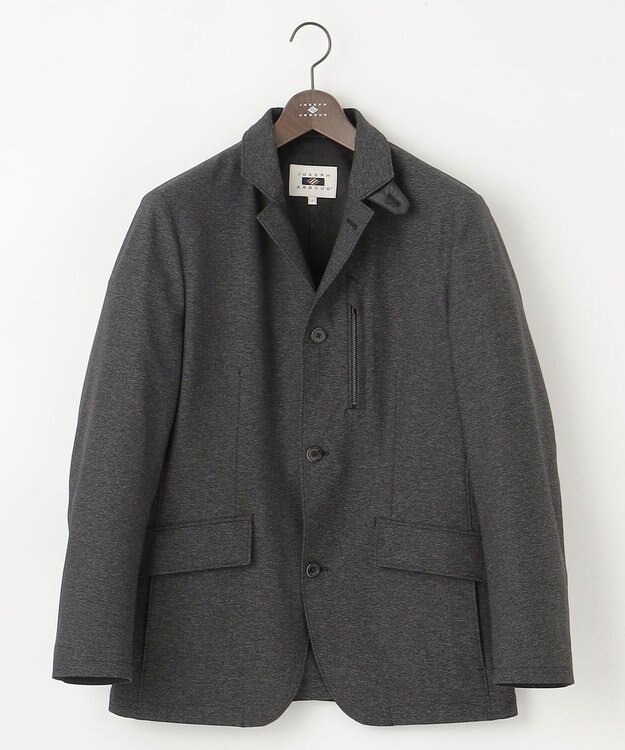 JOSEPH ABBOUD 【撥水/ハイパワー2WAYストレッチ/ソフト】ハイパワー2WAYストレッチメランジ コンバーチブル ジャケット グレー系