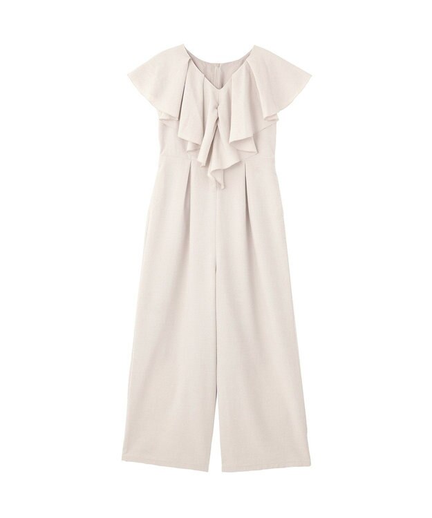 earth music&ecology ラッフルサロペット Black