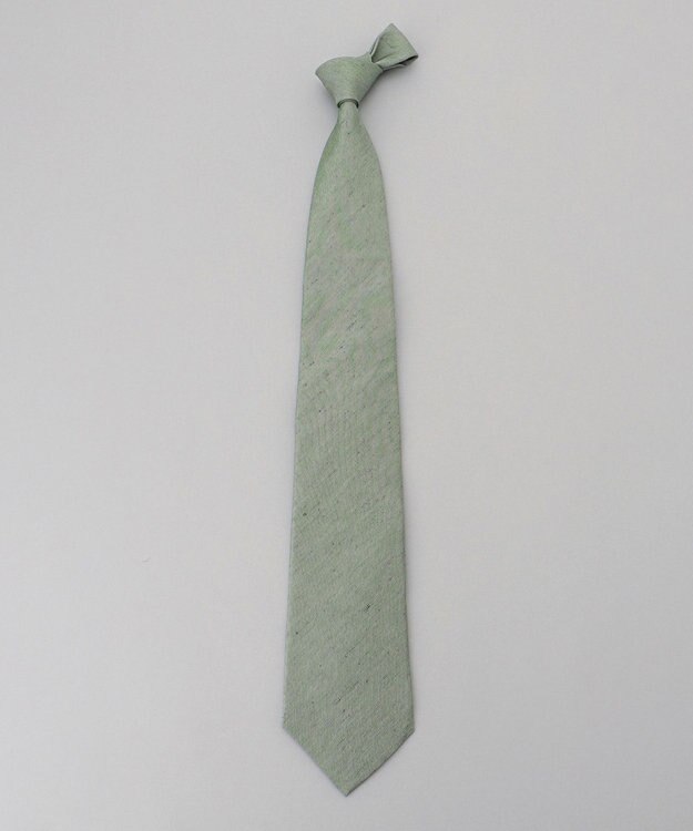 GOTAIRIKU Fermo Fossati_無地 ネクタイ グリーン系