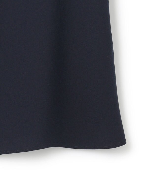 23区 L 【吸水速乾/UVカット/接触冷感】ストレッチジョーゼット キャミソール ネイビー系