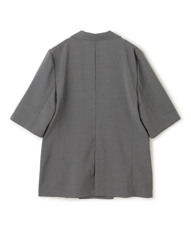 UNFILO TENNEN TOUCH ハーフスリーブジャケット グレー