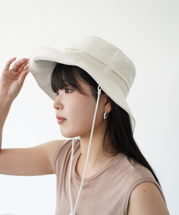 ATRENA 体感-10℃ コカゲル ナチュライク キャペリン ホワイト