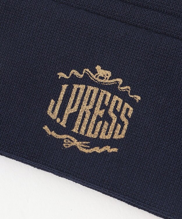 J.PRESS MEN 【J.PRESS BASIC】ハイゲージリブ ソックス ネイビー系