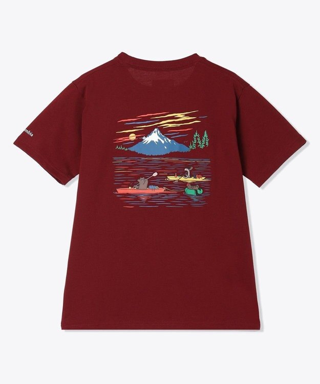 Columbia Columbia/ キッズアイテム/ ユースレイクトゥアベニューグラフィックSSTシャツ /コロンビア Red Jasper