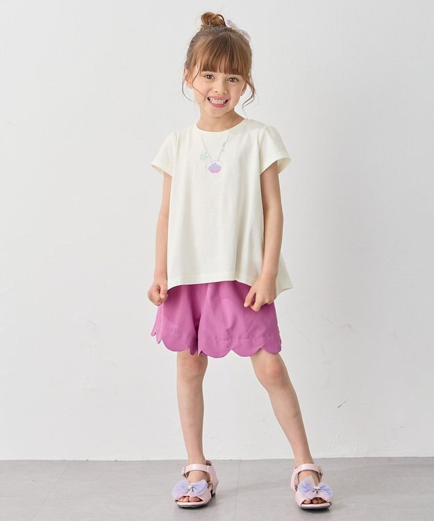 ANY KIDS 【柄が浮き出る】水陸両用 ミラクル ショート パンツ ピンク