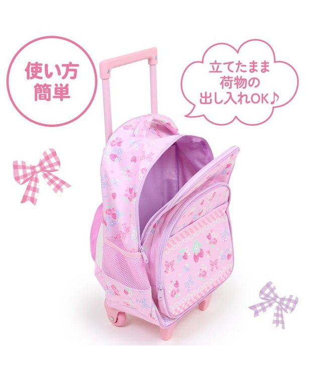 Mother garden マザーガーデン 野いちご 2WAY キャリーリュック ピンク