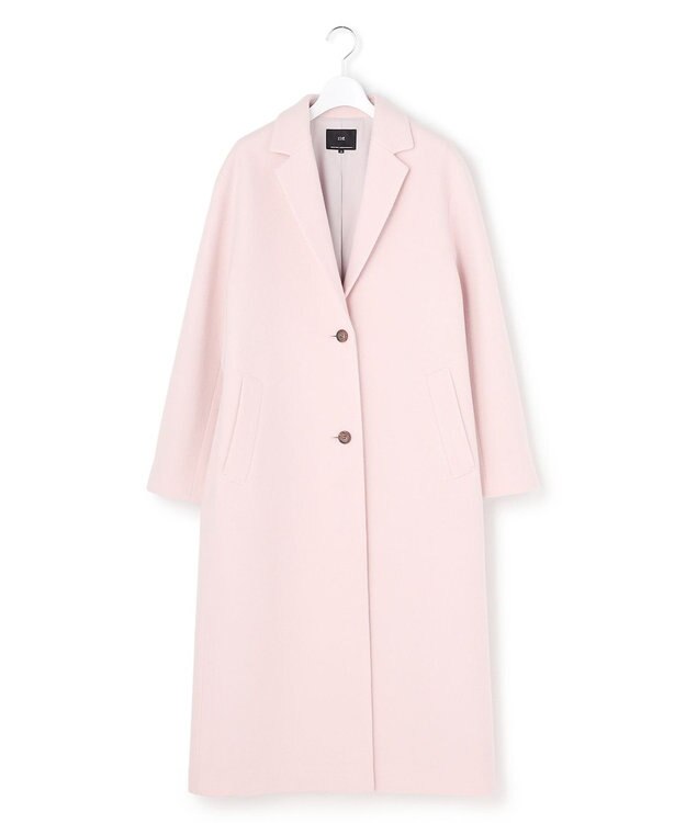 23区 【WEB&一部店舗限定】ウールモッサ チェスターコート ピンク系