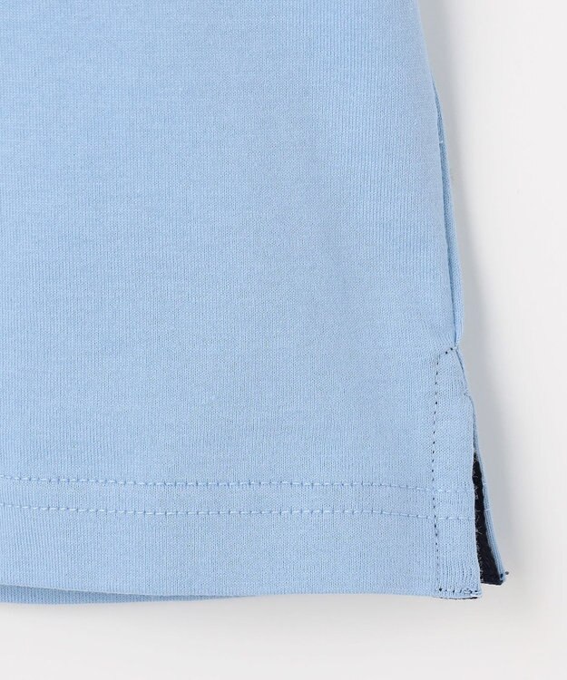 J.PRESS KIDS 【100-130cm】ビックロゴリンガー 半袖Ｔシャツ サックスブルー