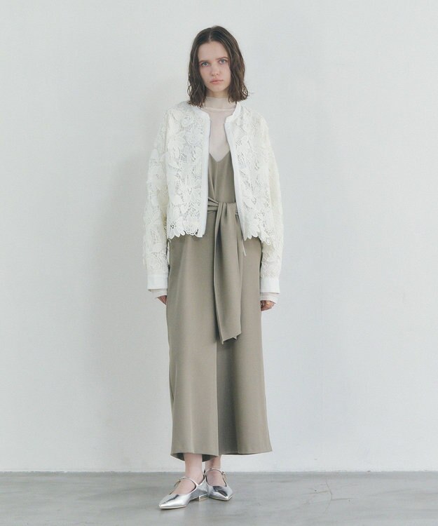 YECCA VECCA マルチwayキャミオールインワン Gray Beige