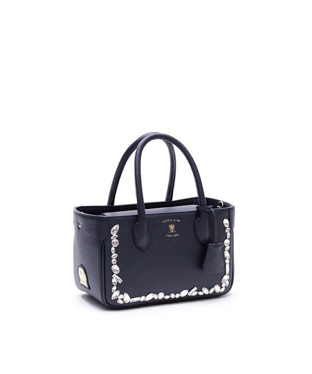 A.D.M.J. クリスタルソーイング　ミニトートバッグ　D管付き KON