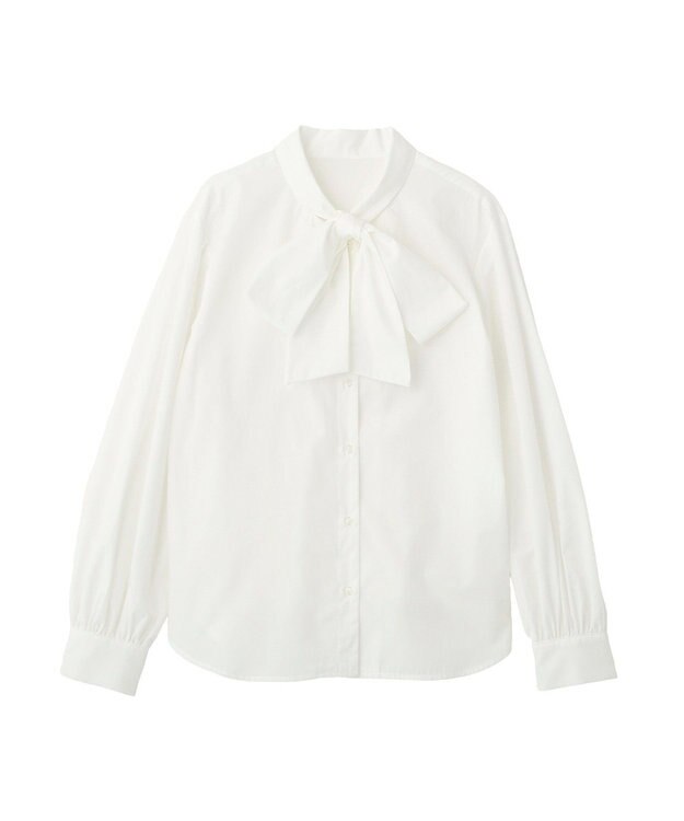 YECCA VECCA ボウタイシャツ White