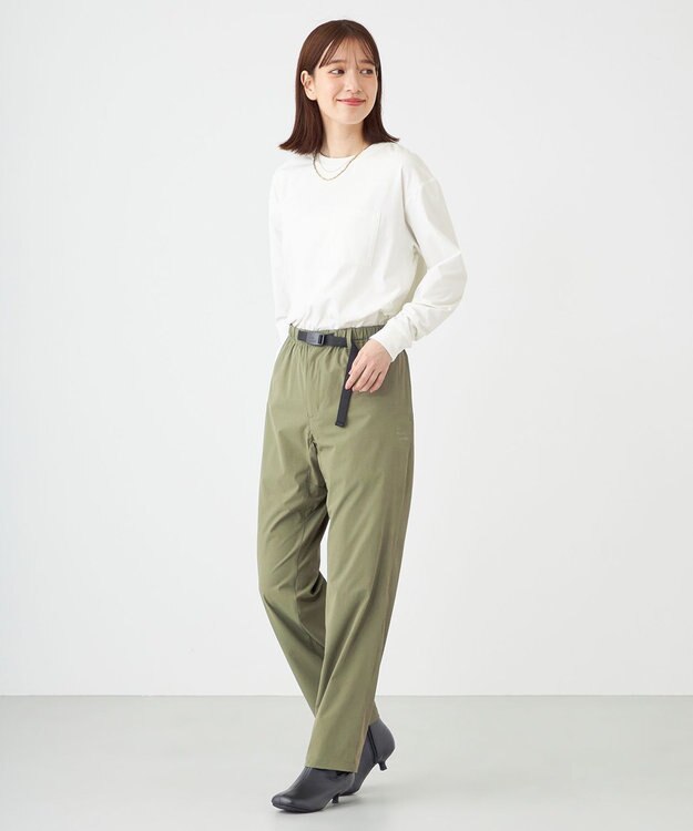 SHARE PARK LADIES 【UNISEX】撥水加工 フレックスクライミングパンツ（XS・S・Mサイズ） グリーン