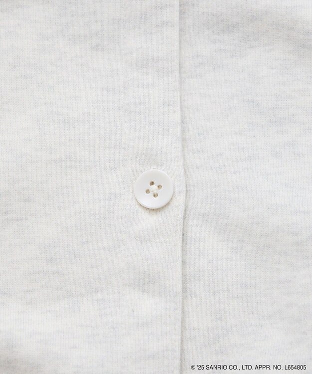 earth music&ecology チャンピオン　ハローキティ×ｅｍａｅ裏毛カーディガン Oatmeal