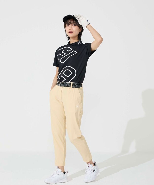 FILA GOLF／marie claire 【FILA GOLF】 ９分丈ジョガーパンツ ベージュ