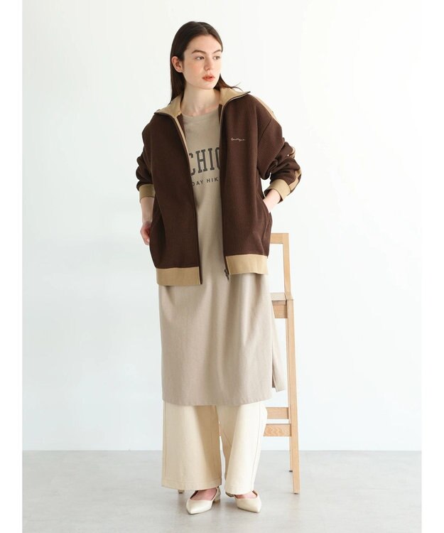 CRAFT STANDARD BOUTIQUE １０／ーウ゛ィンテージ風天竺　ＰＴ　ＯＰ　Ｌ／Ｓ Beige