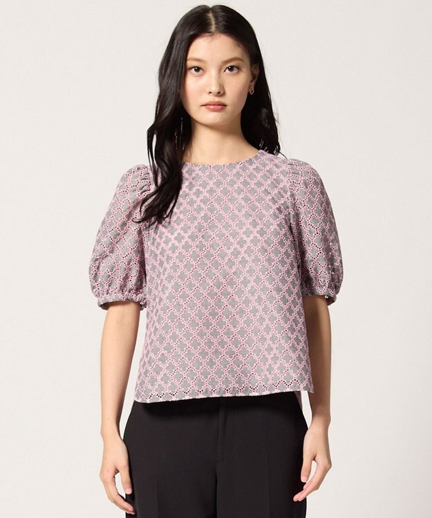 TOCCA 【消臭】CODE MESSAGE ブラウス グレー系7