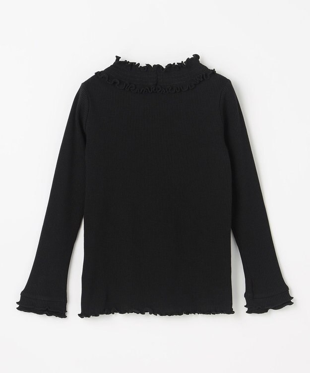 ANY KIDS 音符チャーム付き カットソー ブラック