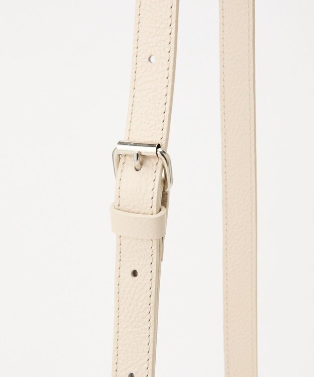 russet コーデュラナイロンスクエアショルダーバッグ(CE-1751) L.Greige