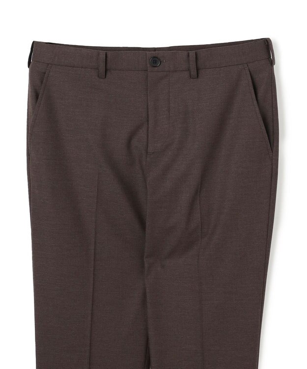 JOSEPH HOMME 新素材【ストレッチ】ウール混 キャリーマンストレッチ　 テーパードパンツ / CITY ダークブラウン系